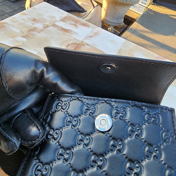 Gucci GG Signature Belt Bag with Double Pocket - Picture 10 of 11